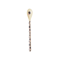 Blackberry Beauty Print Melamine Latte Spoon Rice DK